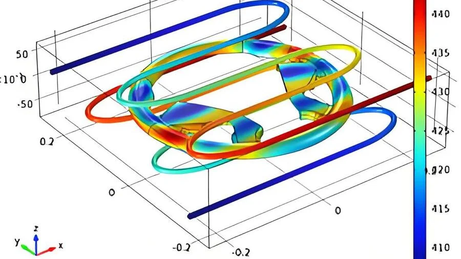 Technical diagram of cooling channel layouts for injection molding
