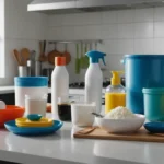 A collection of modern injection molded household products with eco-friendly design