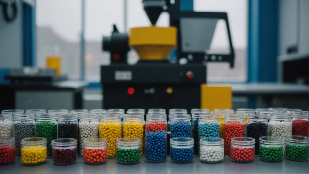 Various types of plastics for injection molding