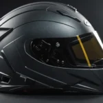 Close-up of an injection-molded sports helmet