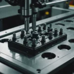 Injection molding machine with focus on the gate area