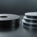 Various plastic materials suitable and unsuitable for injection molding displayed.