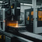 Термопластавтомат в работе, демонстрирующий точное заполнение формы
