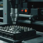 Injection molding machine with small parts
