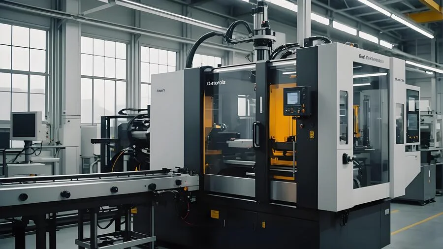Illustration of injection molded parts with varying wall thicknesses and cooling times