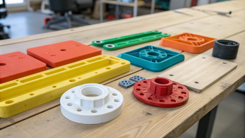 Close-up of a high-quality injection molded product