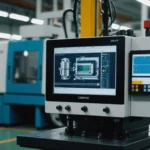 Injection molding machine with a focus on reducing warping deformation