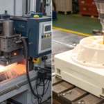 Comparison of injection molding and rotational molding processes