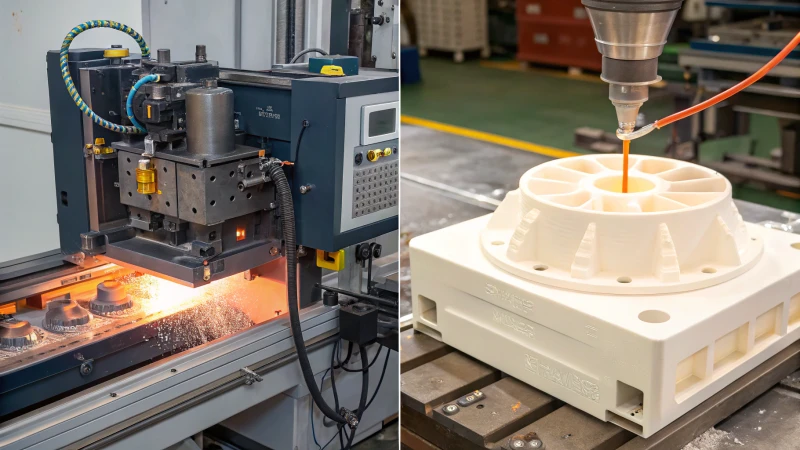 Comparison of injection molding and rotational molding processes